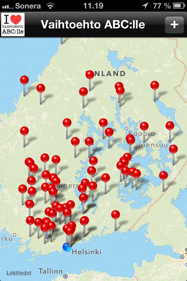 Vaihtoehto ABC:lle -mobiilisovellus saavutti suuren suosion - ohitti jopa  Angry Birdsin