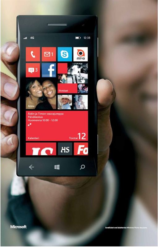 Paljon puhuttu Windows Phone 8 -käyttöjärjestelmä julkaistiin